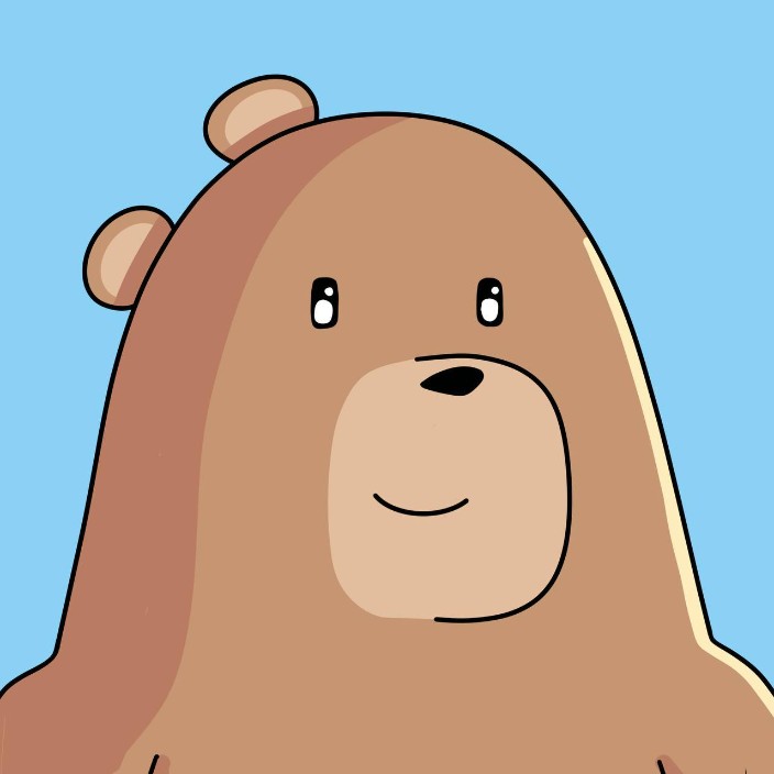 Bill the Bear (billthebear.eth) Ethereum Name Service (ENS and .eth domain) PFP