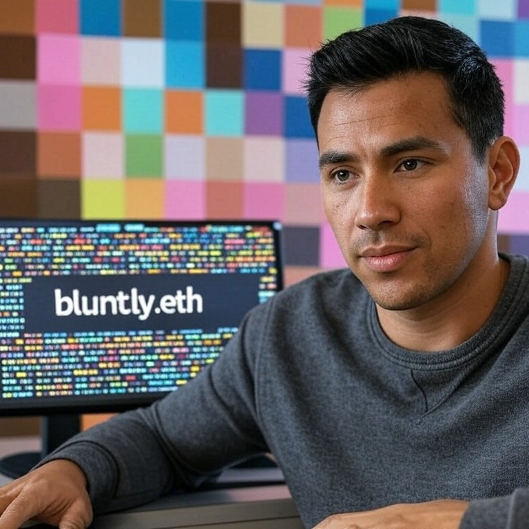 bluntly.eth Ethereum Name Service (ENS and .eth domain) PFP