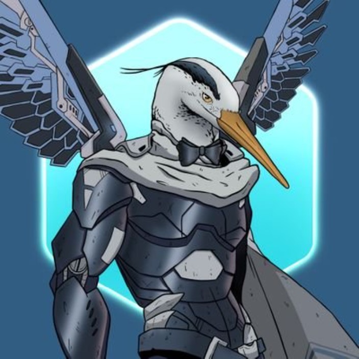 bowtiedheron.eth Ethereum Name Service (ENS and .eth domain) PFP