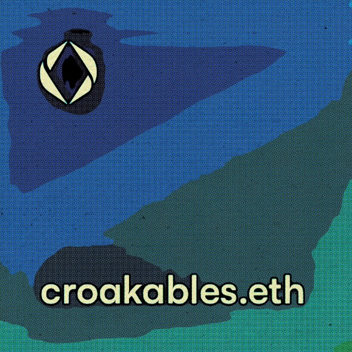 croakables.eth Ethereum Name Service (ENS and .eth domain) PFP