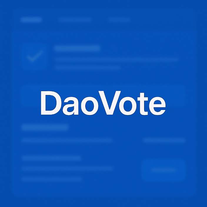 daovote.eth Ethereum Name Service (ENS and .eth domain) PFP
