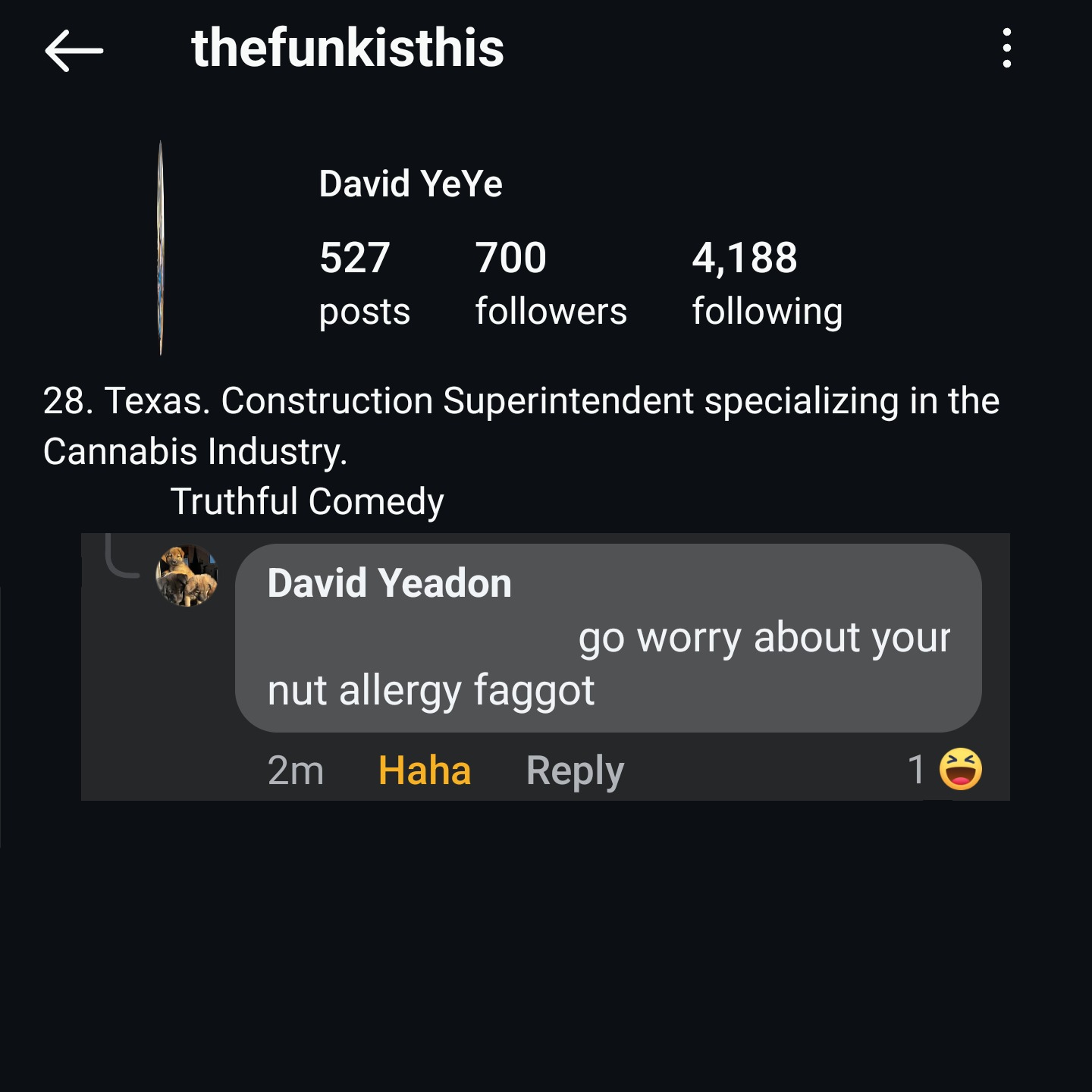 davidyeadon.eth Ethereum Name Service (ENS and .eth domain) PFP