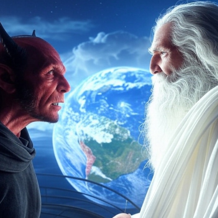 Devil vs God (devilvsgod.eth) Ethereum Name Service (ENS and .eth domain) PFP