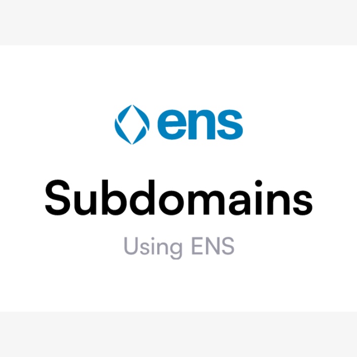 enssubdomains.eth Ethereum Name Service (ENS and .eth domain) PFP