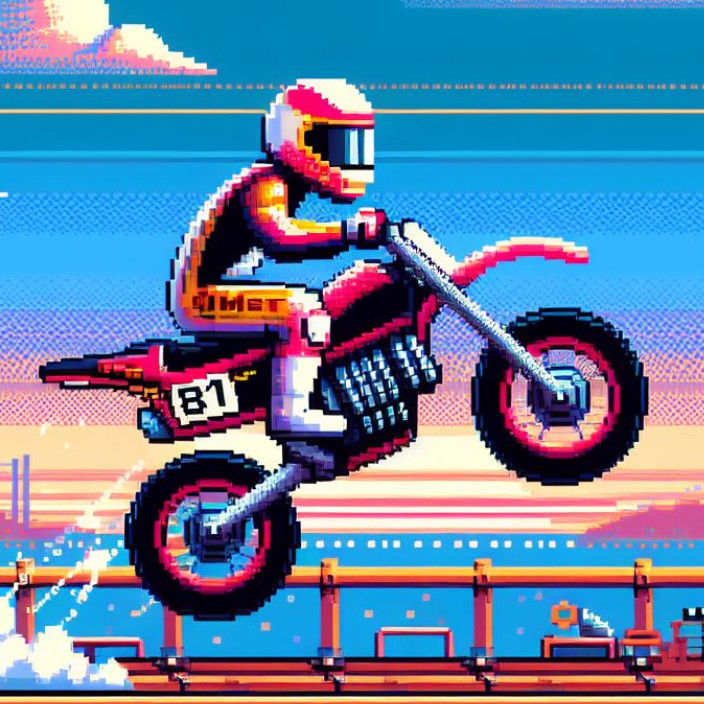 excitebike.eth Ethereum Name Service (ENS and .eth domain) PFP