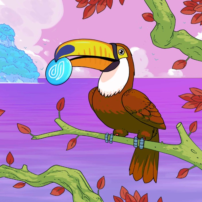 hopping-toucan.eth Ethereum Name Service (ENS and .eth domain) PFP