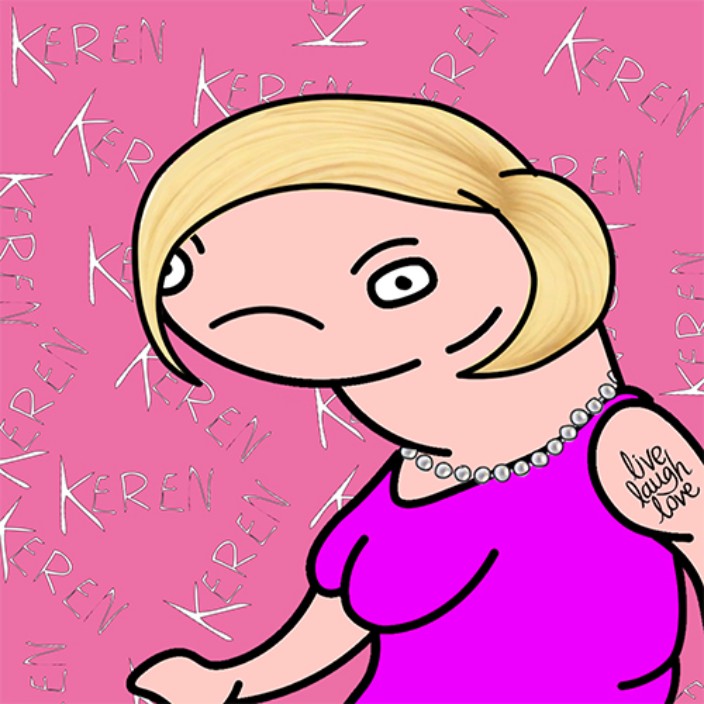 iamkeren.eth Ethereum Name Service (ENS and .eth domain) PFP