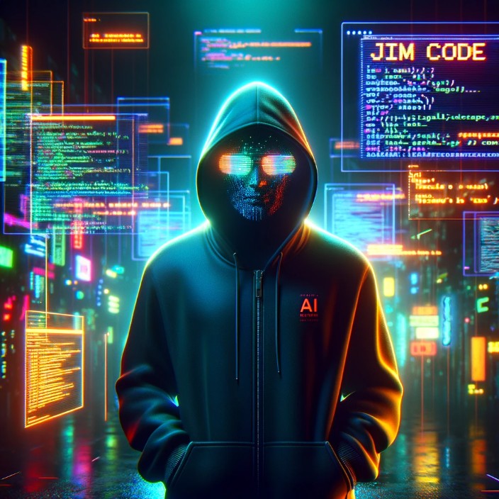 Jim Code (jimcode.eth) Ethereum Name Service (ENS and .eth domain) PFP