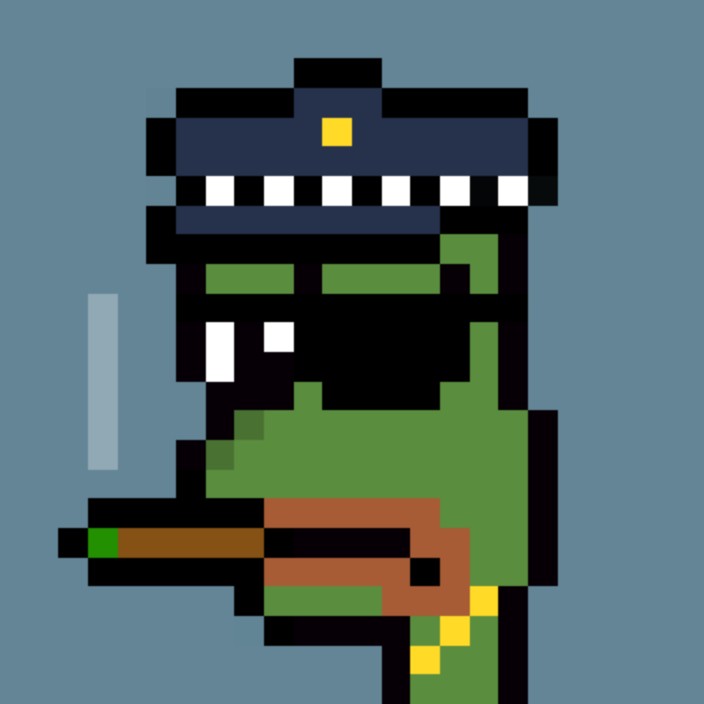 mrofficerpepe.eth Ethereum Name Service (ENS and .eth domain) PFP