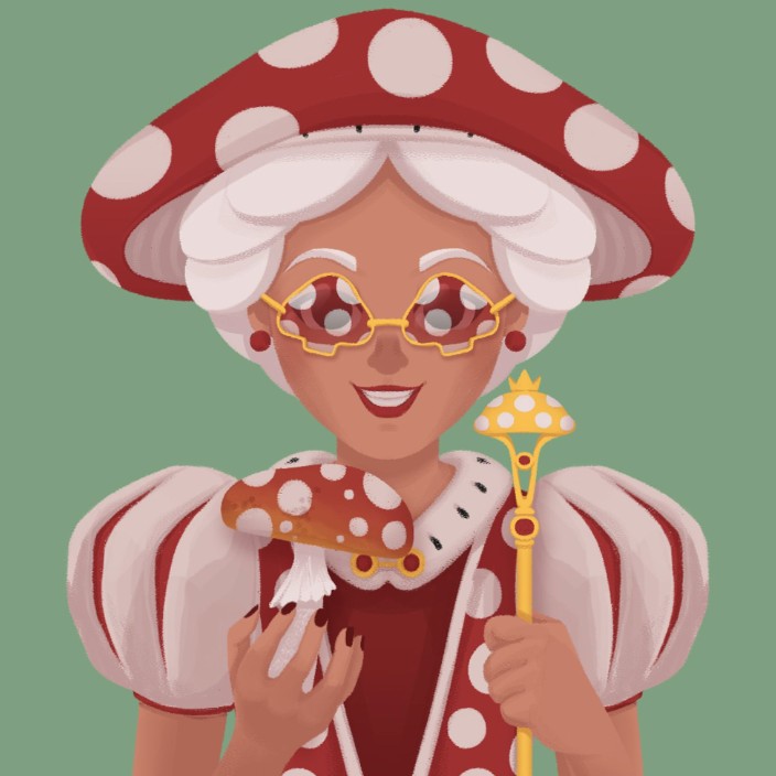 mushroomqueen.eth Ethereum Name Service (ENS and .eth domain) PFP