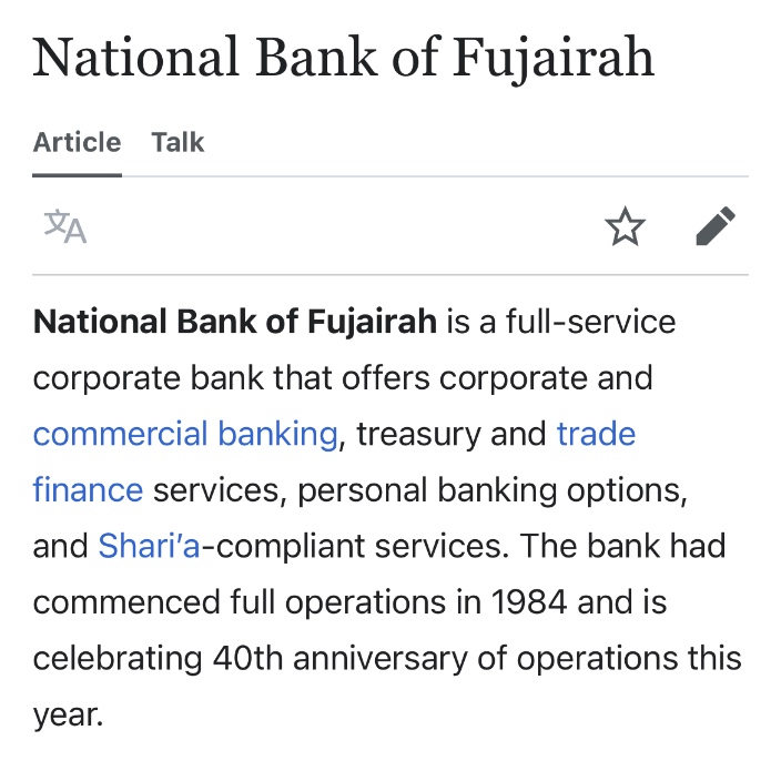 nationalbankoffujairah.eth Ethereum Name Service (ENS and .eth domain) PFP