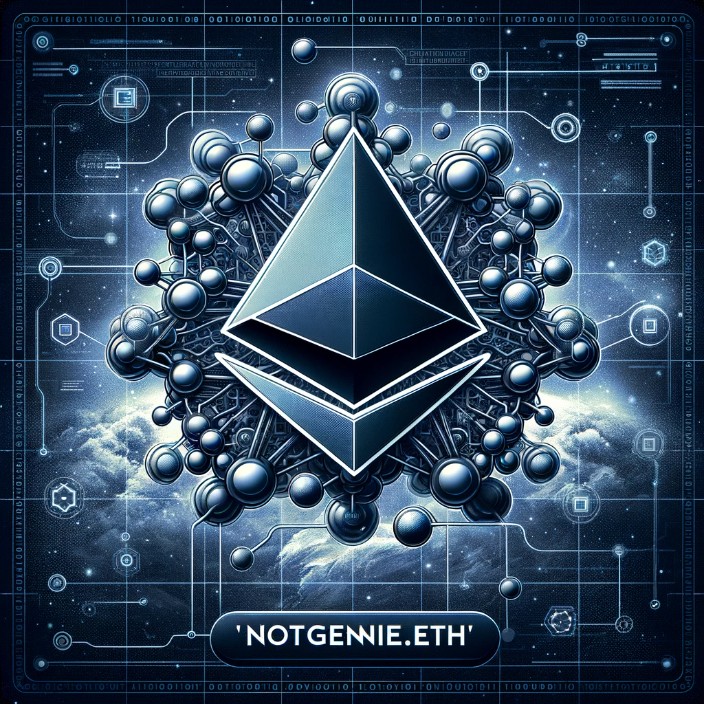 notgenie.eth Ethereum Name Service (ENS and .eth domain) PFP