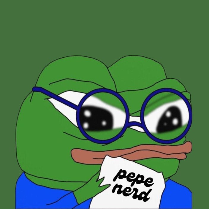 PEPE NERD (pepenerd.eth) Ethereum Name Service (ENS and .eth domain) PFP