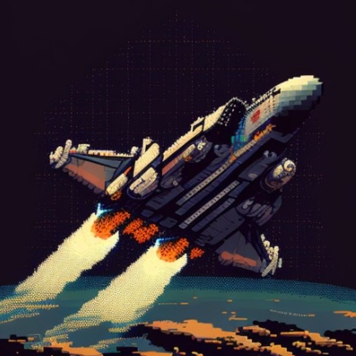 pixelfighter.eth Ethereum Name Service (ENS and .eth domain) PFP