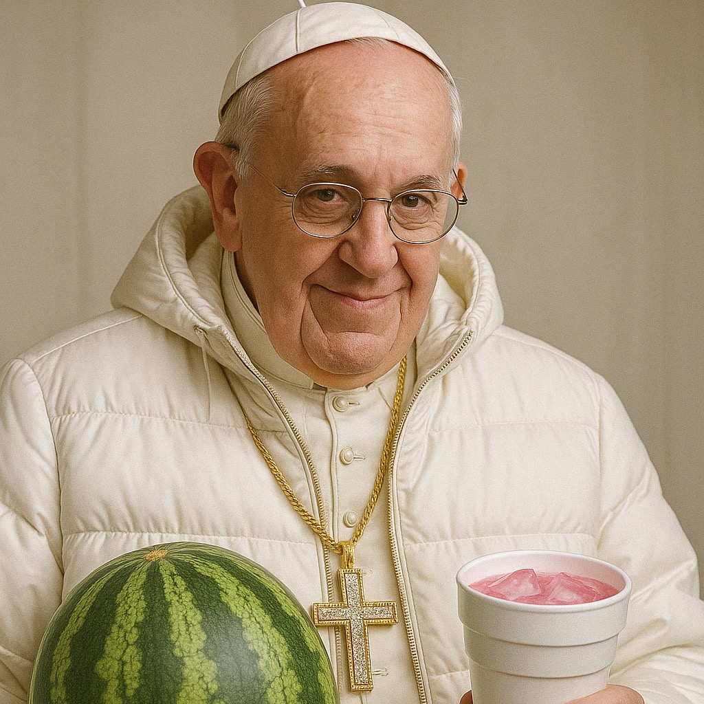 popefrancis🍉.eth Ethereum Name Service (ENS and .eth domain) PFP