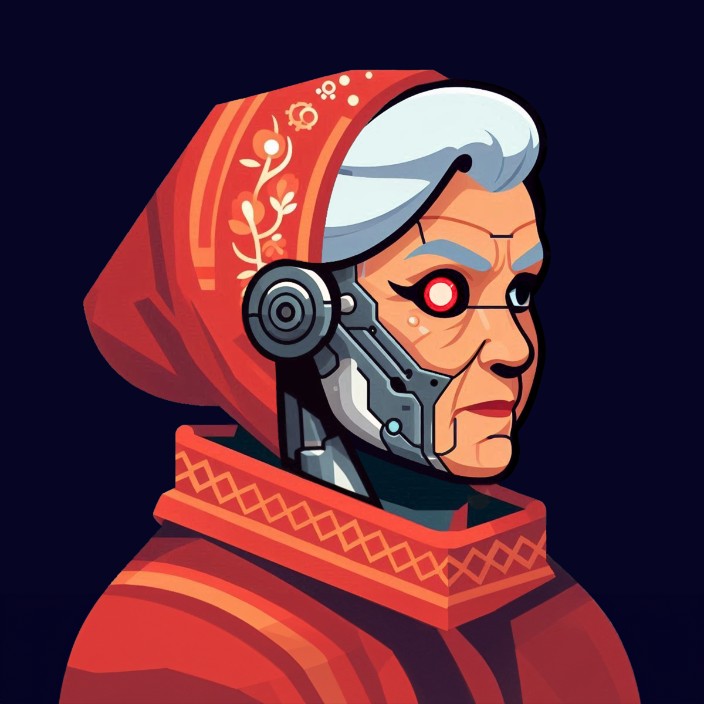 technobabushka.eth Ethereum Name Service (ENS and .eth domain) PFP