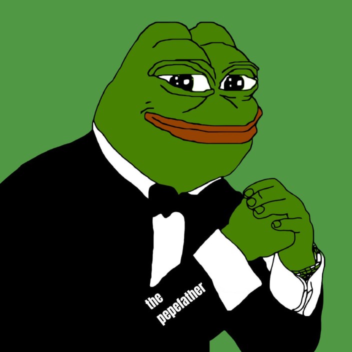 PepeFather (thepepefather.eth) Ethereum Name Service (ENS and .eth domain) PFP