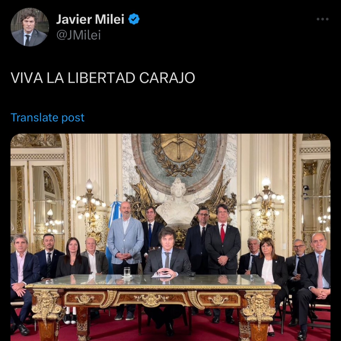 vivalalibertadcarajo.eth Ethereum Name Service (ENS and .eth domain) PFP