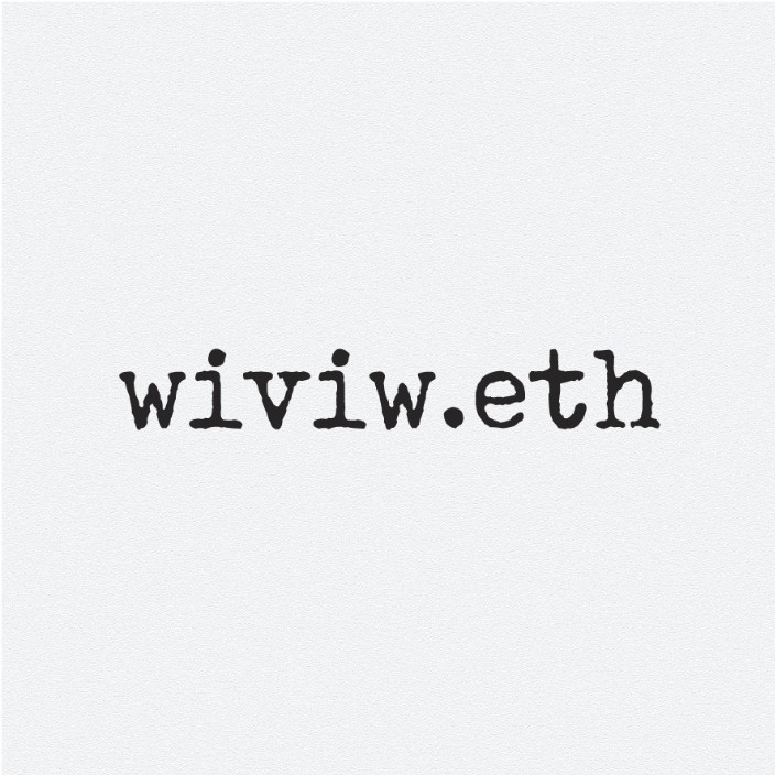 wiviw.eth Ethereum Name Service (ENS and .eth domain) PFP
