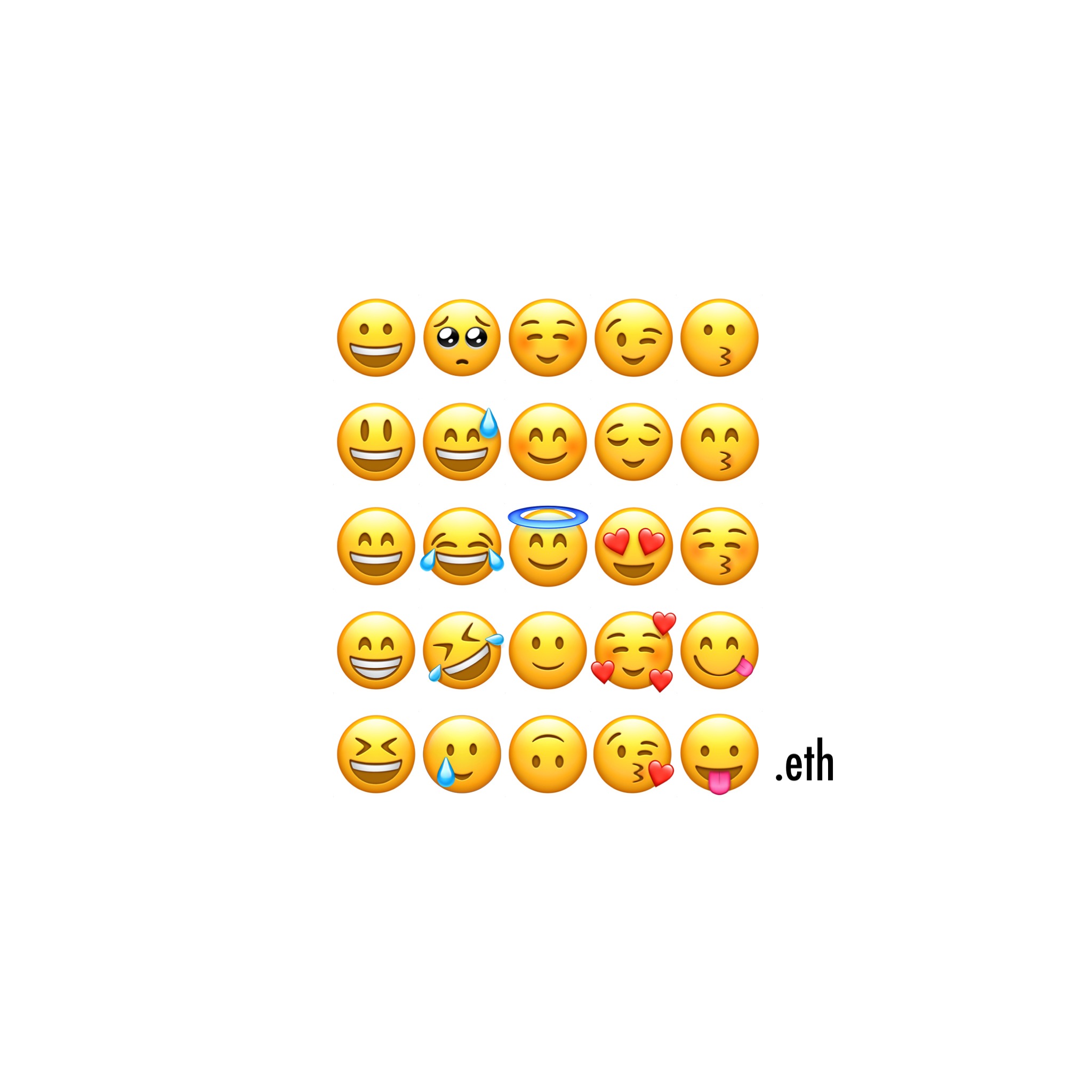 😀🥺☺😉😗😃😅😊😌😙😄😂😇😍😚😁🤣🙂🥰😋😆🥲🙃😘😛.eth Ethereum Name Service (ENS and .eth domain) PFP