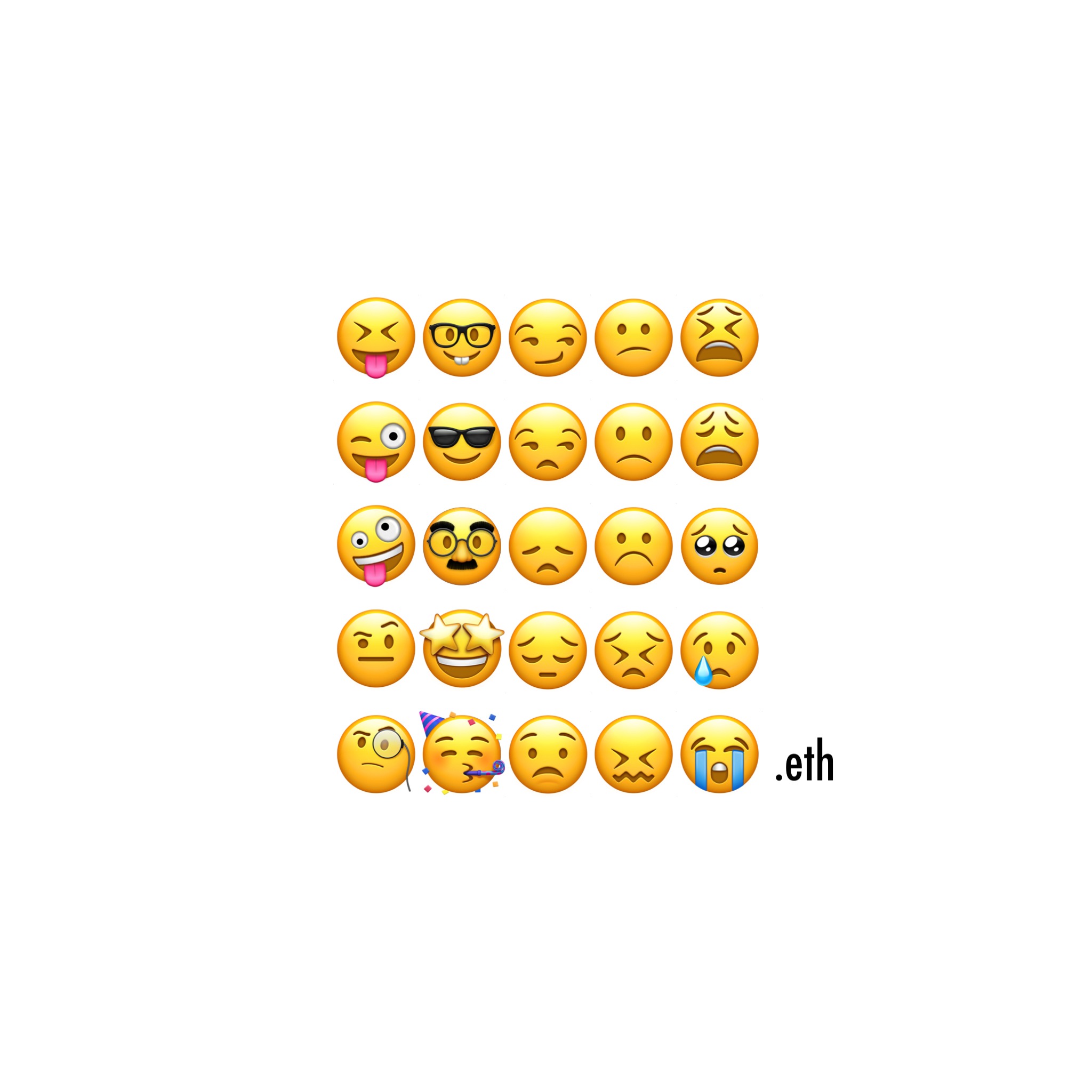 😝🤓😏😕😫😜😎😒🙁😩🤪🥸😞☹🥺🤨🤩😔😣😢🧐🥳😟😖😭.eth Ethereum Name Service (ENS and .eth domain) PFP