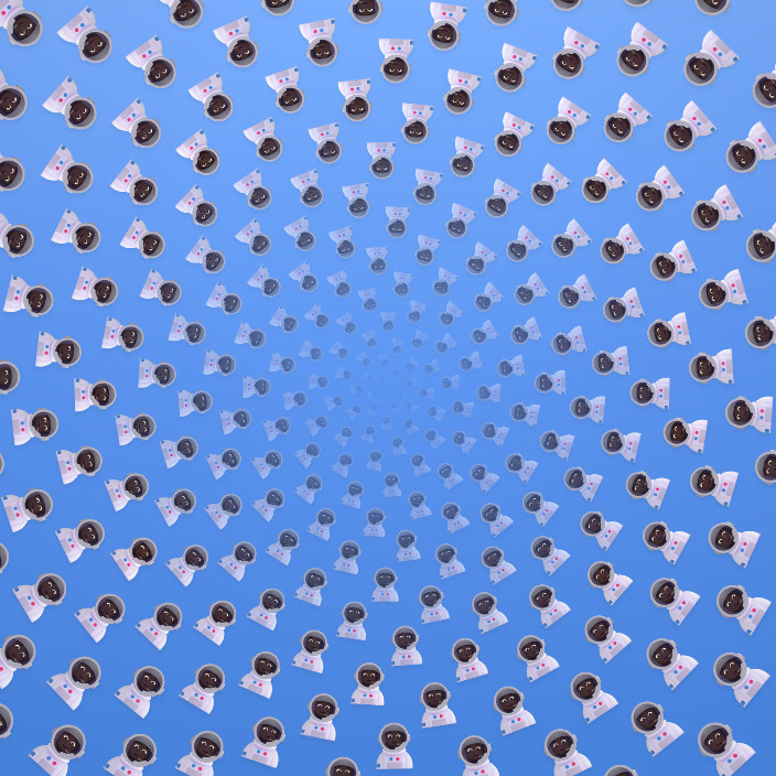 🧑🏿‍🚀🧑🏿‍🚀🧑🏿‍🚀.eth Ethereum Name Service (ENS and .eth domain) PFP